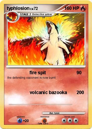 Pokemon typhlosion