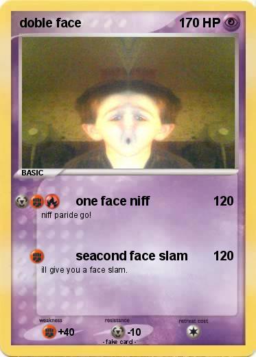 Pokemon doble face