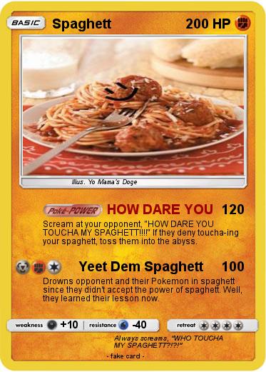 Pokemon Spaghett