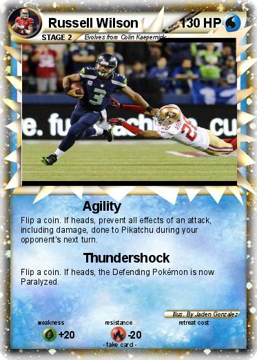 Pokemon Russell Wilson