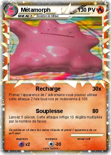 Pokemon Métamorph