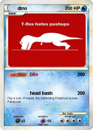 Pokemon dino