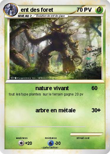 Pokemon ent des foret