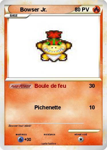 Pokemon Bowser Jr.