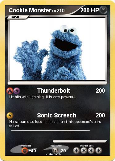 Pokemon Cookie Monster