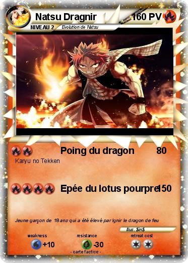 Pokemon Natsu Dragnir