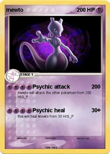 Pokemon mewto