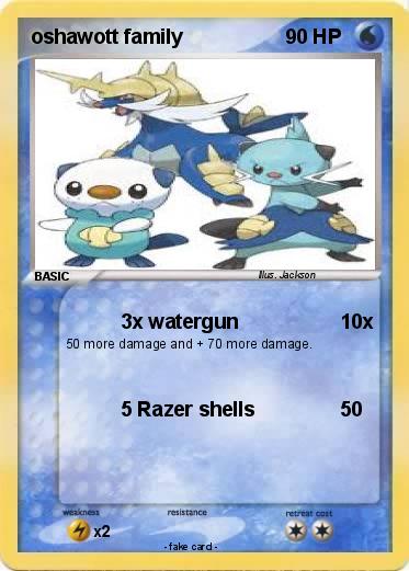 Pokemon oshawott family