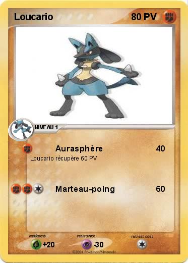 Pokemon Loucario