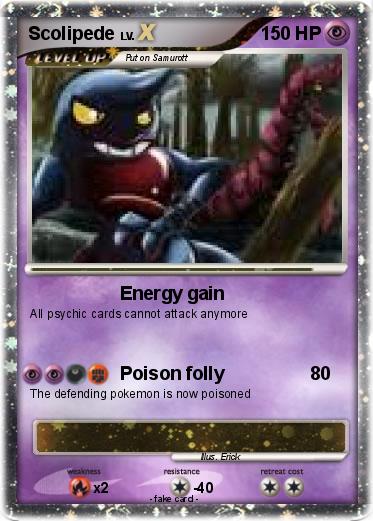 Pokemon Scolipede