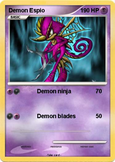 Pokemon Demon Espio