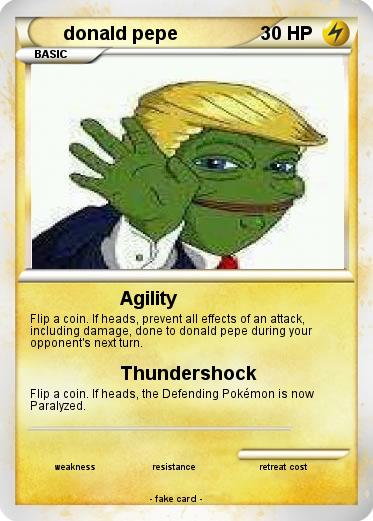 Pokemon donald pepe