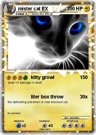Pokemon mister cat EX