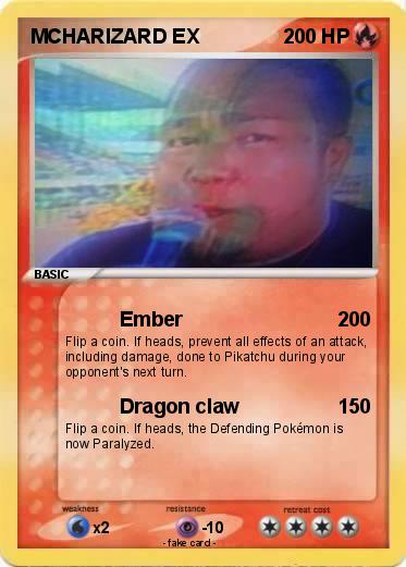 Pokemon MCHARIZARD EX
