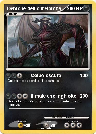 Pokemon Demone dell'oltretomba
