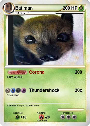 Pokemon Bat man