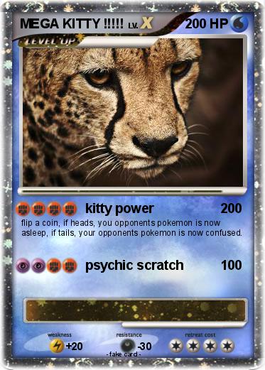 Pokemon MEGA KITTY !!!!!