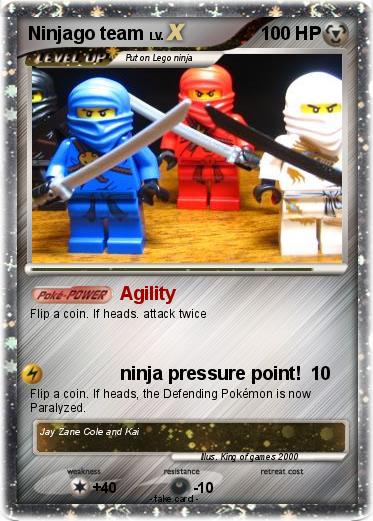 Pokemon Ninjago team