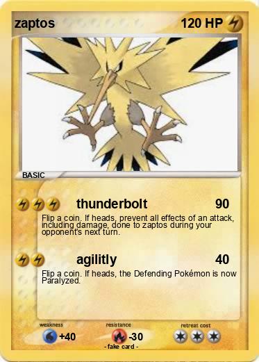 Pokemon zaptos