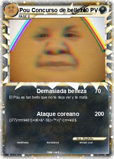 Pokemon Pou Concurso de belleza