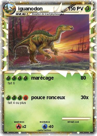 Pokemon iguanodon