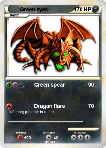Pokemon Green eyes