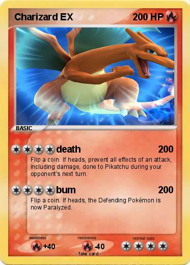 Pokemon Charizard EX