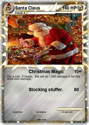 Pokemon Santa Claus