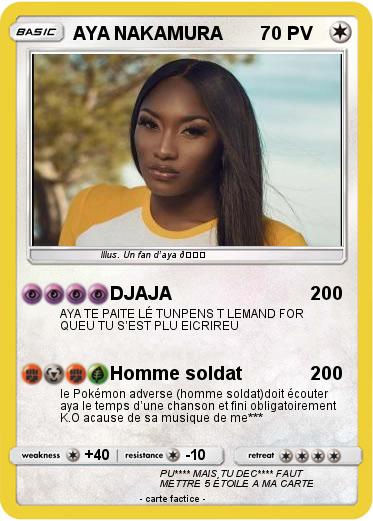 Pokemon AYA NAKAMURA