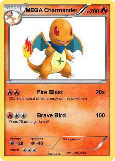 Pokemon MEGA Charmander