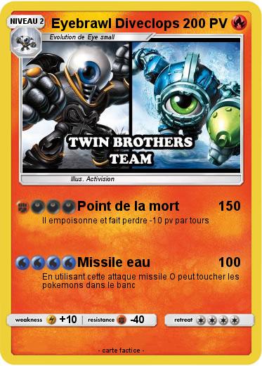 Pokemon Eyebrawl Diveclops