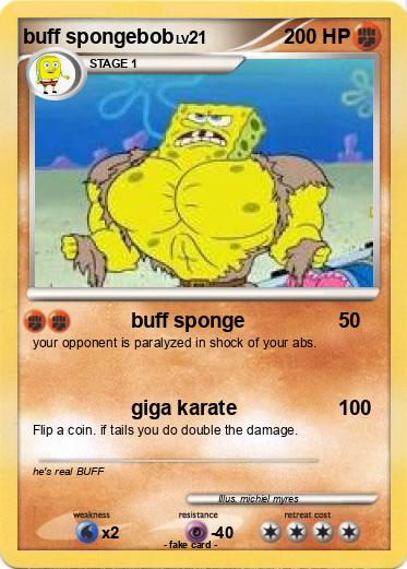 Pokemon buff spongebob
