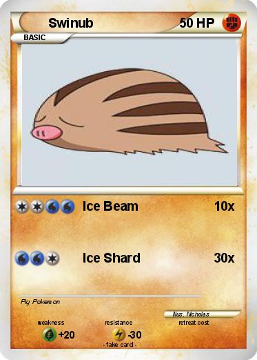 Pokemon Swinub
