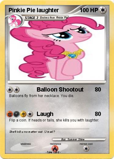 Pokemon Pinkie Pie laughter