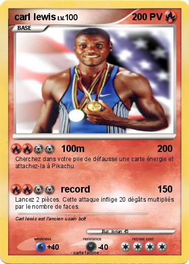 Pokemon carl lewis