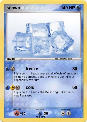 Pokemon snowo