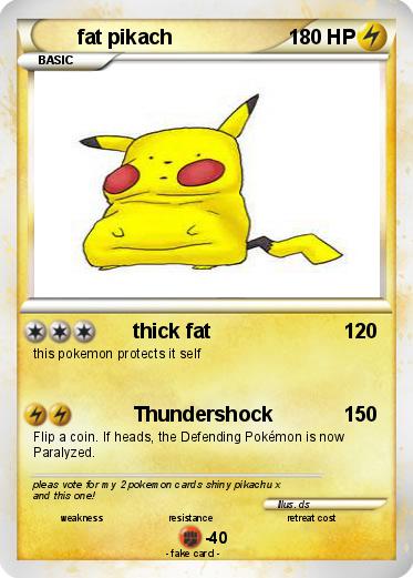 Pokemon fat pikach