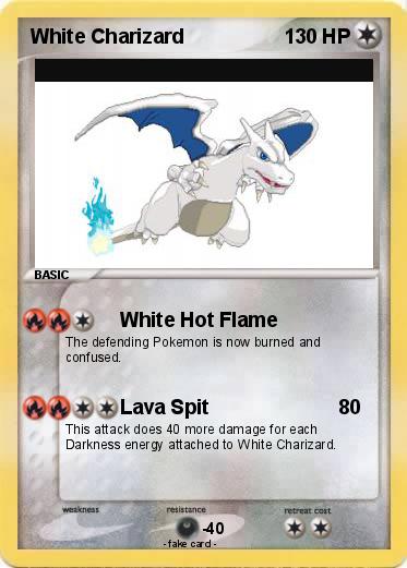 Pokemon White Charizard