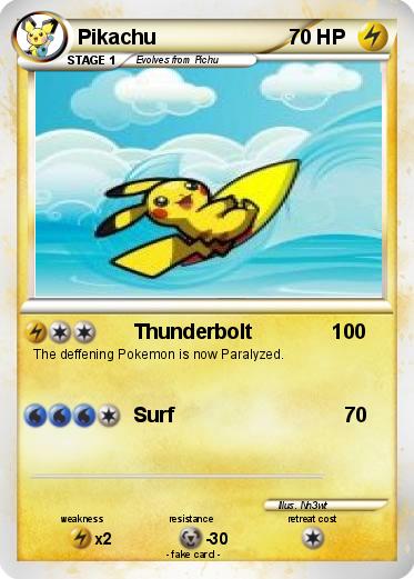 Pokemon Pikachu