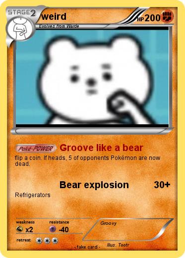 Pokemon weird