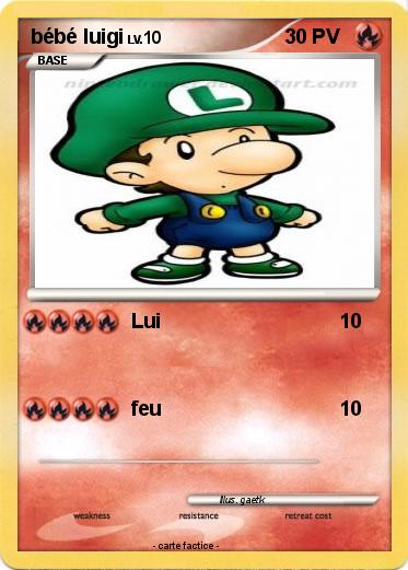 Pokemon bébé luigi