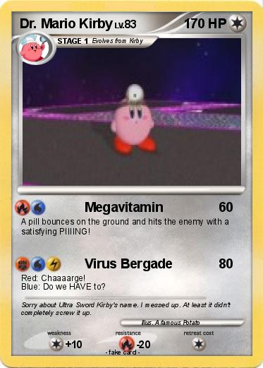 Pokemon Dr. Mario Kirby