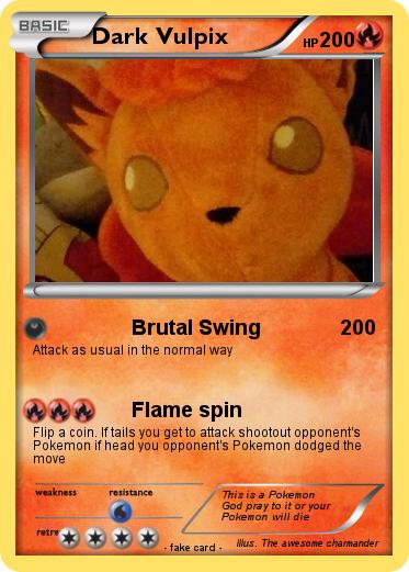 Pokemon Dark Vulpix