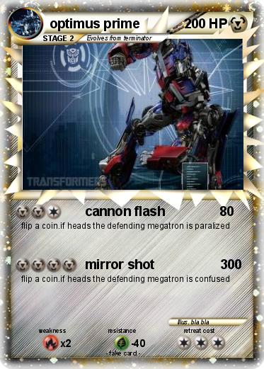 Pokemon optimus prime