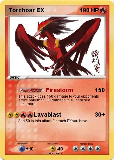 Pokemon Torchoar EX