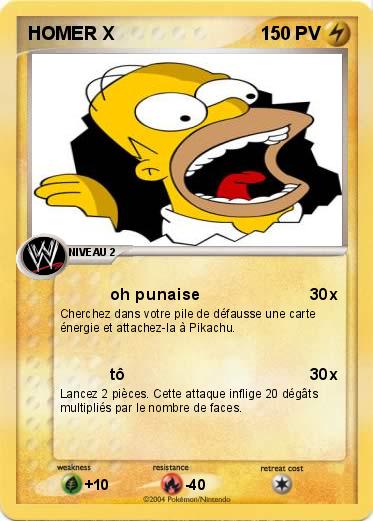 Pokemon HOMER X