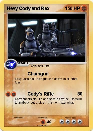 Pokemon Hevy Cody and Rex