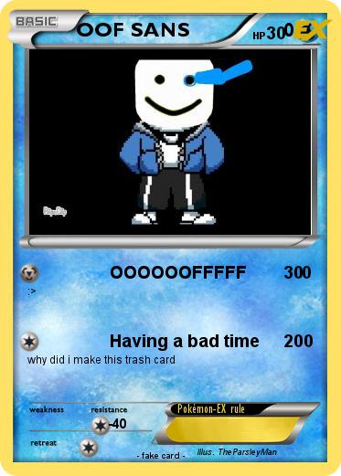 Pokemon OOF SANS                 0