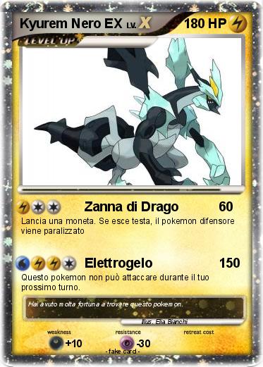 Pokemon Kyurem Nero EX