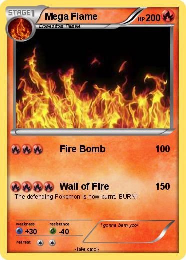 Pokemon Mega Flame
